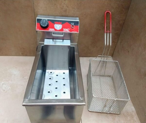 Freidora electrica simple YAC 8lts - Imagen 3