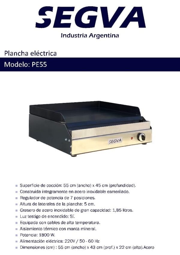 Lomitera electrica SEGVA P55 - Imagen 3