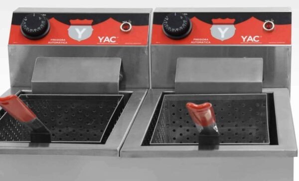 Freidora electrica doble YAC - Imagen 3