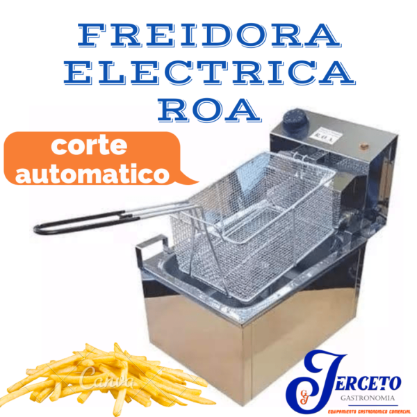 Freidora eléctrica simple ROA